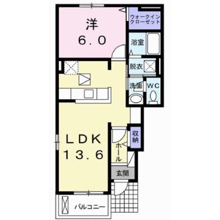 ＡＺ庵の物件間取画像